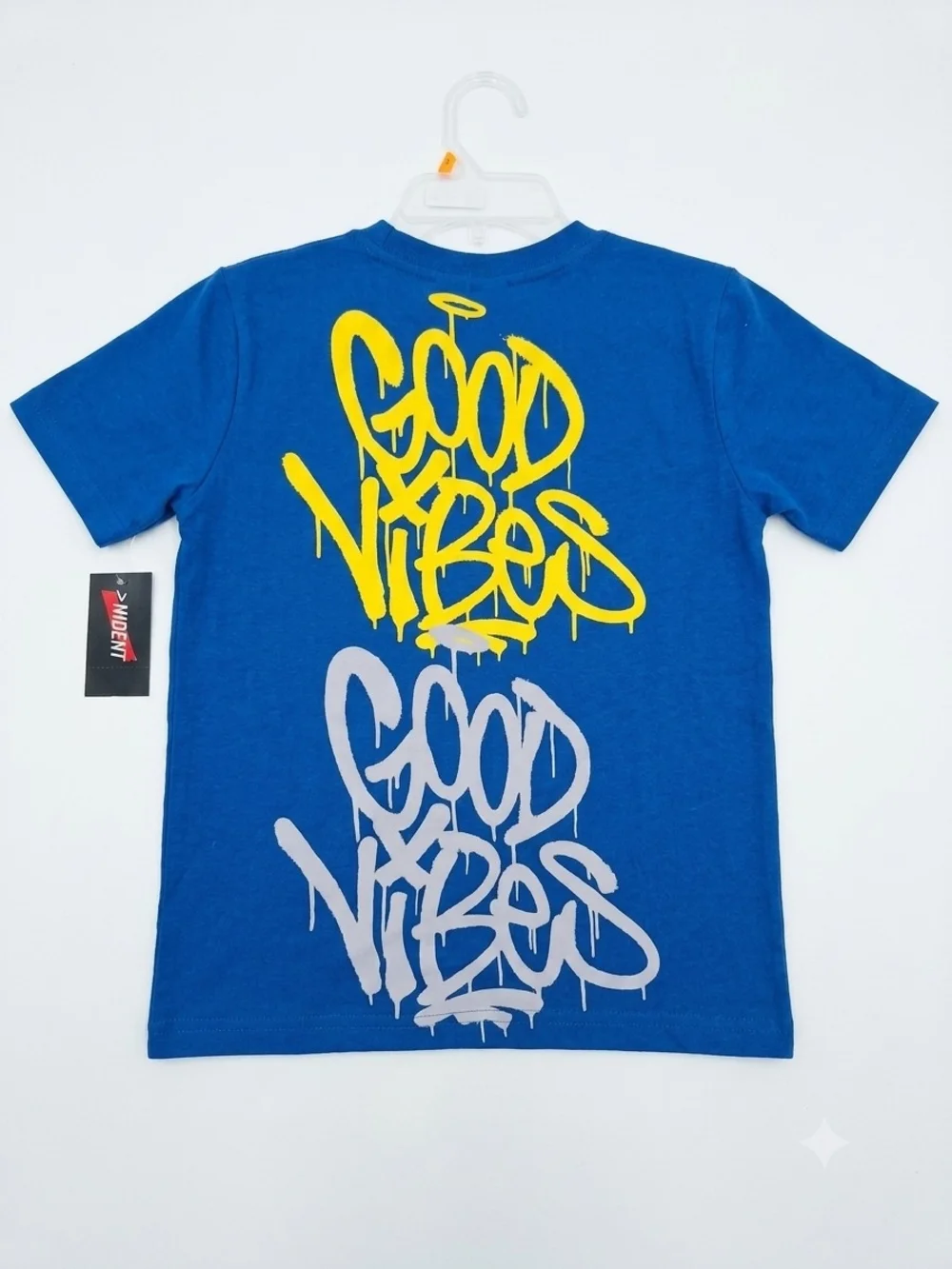 Indent soft blue
